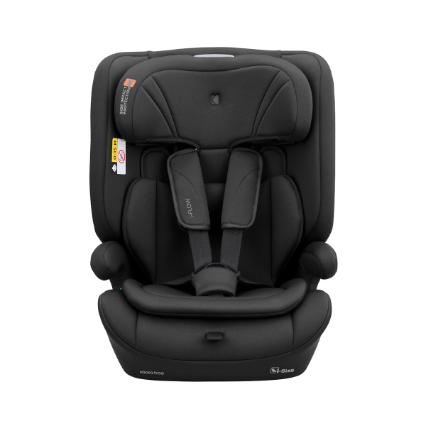 Κάθισμα Αυτοκινήτου ISOfix (76-150εκ. Ύψος) Kikka Boo i-Flow i-Size Black