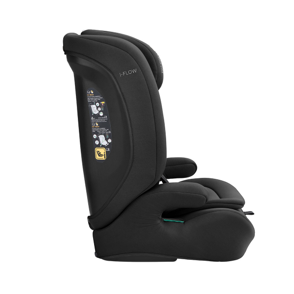 Κάθισμα Αυτοκινήτου ISOfix (76-150εκ. Ύψος) Kikka Boo i-Flow i-Size Black