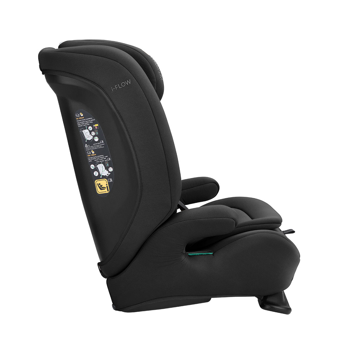 Κάθισμα Αυτοκινήτου Isofix (76-150Εκ Ύψος) Kikka Boo I-Flow I-Size Black Home Βρεφικά Καθίσματα Spitishop