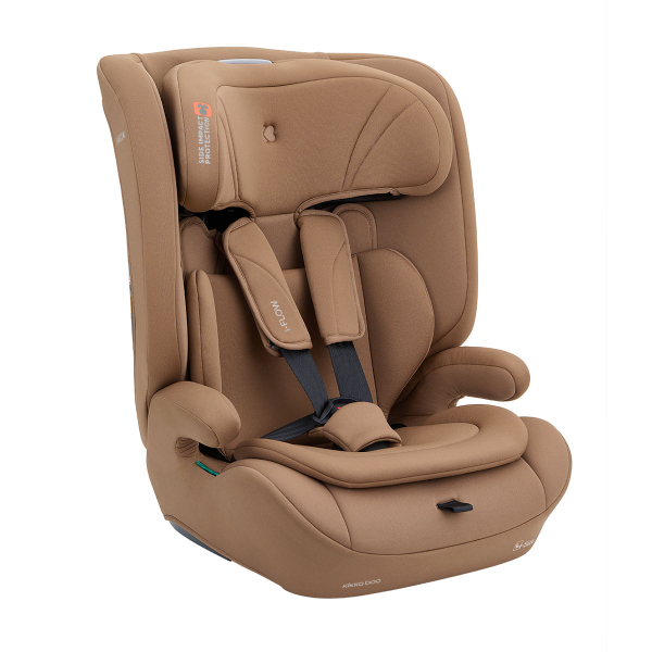 Κάθισμα Αυτοκινήτου ISOfix (76-150εκ. Ύψος) Kikka Boo i-Flow i-Size Mocha
