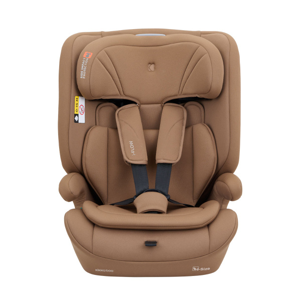 Κάθισμα Αυτοκινήτου ISOfix (76-150εκ. Ύψος) Kikka Boo i-Flow i-Size Mocha