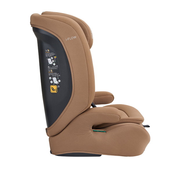 Κάθισμα Αυτοκινήτου ISOfix (76-150εκ. Ύψος) Kikka Boo i-Flow i-Size Mocha
