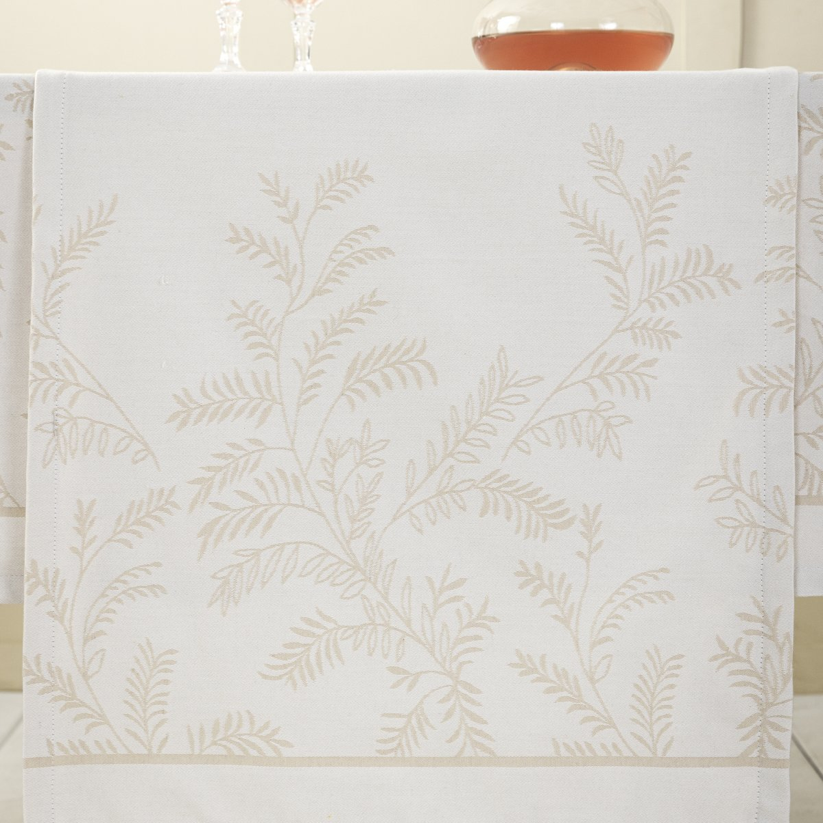 Τραβέρσα (50X160) Nima Lillian Beige Home Λευκά Είδη Κουζίνας & Τραπεζαρίας Τραβέρσες Σαλονιού Spitishop