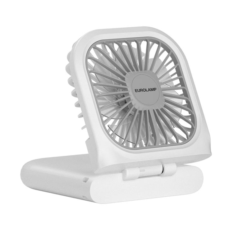 Ανεμιστηράκι Χειρός Επιτραπέζιο Usb 5W Eurolamp 300-20542 Home Ηλεκτρικά Είδη Ανεμιστήρες Spitishop