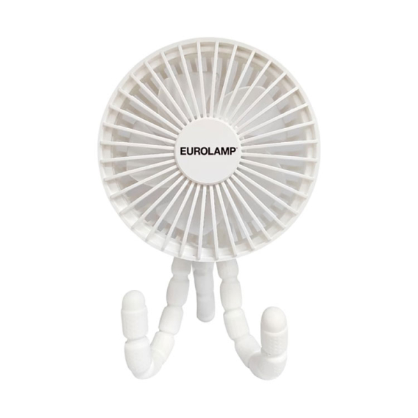 Ανεμιστήρας Επιτραπέζιος USB Με Τρίποδο 3W Eurolamp 300-20547