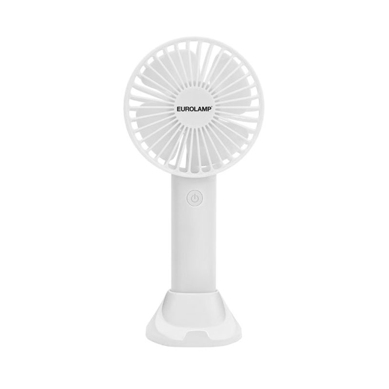 Ανεμιστηράκι Χειρός/Επιτραπέζιο USB 3W Eurolamp 300-20549
