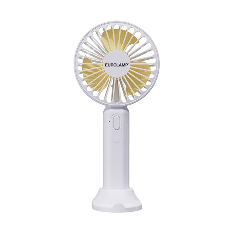 Ανεμιστηράκι Χειρός/Επιτραπέζιο USB 4.5W Eurolamp 300-20551