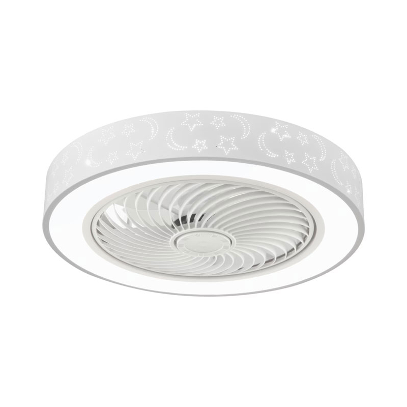 Παιδικός Ανεμιστήρας Οροφής Με Φως Led & Τηλεχειριστήριο 50εκ. Eurolamp 300-25087