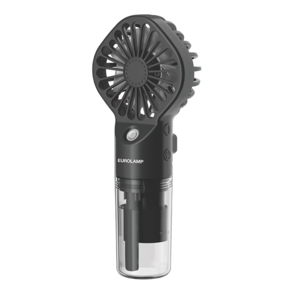 Ανεμιστηράκι Χειρός USB Με Υδρονέφωση 2W Eurolamp 300-20555