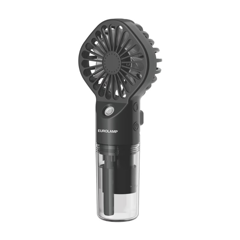 Ανεμιστηράκι Χειρός USB Με Υδρονέφωση 2W Eurolamp 300-20555