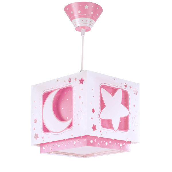 Παιδικό Φωτιστικό Οροφής Μονόφωτο Ango Moonlight Pink 63232MS