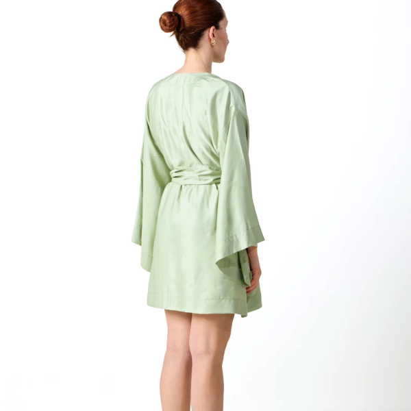 Κιμονό - Ρόμπα Γυναικεία Kentia Stylish Κοντό Green YN 25