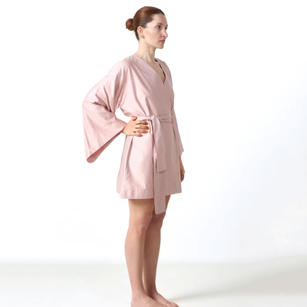 Κιμονό - Ρόμπα Γυναικεία Kentia Stylish Κοντό Pink YN 25