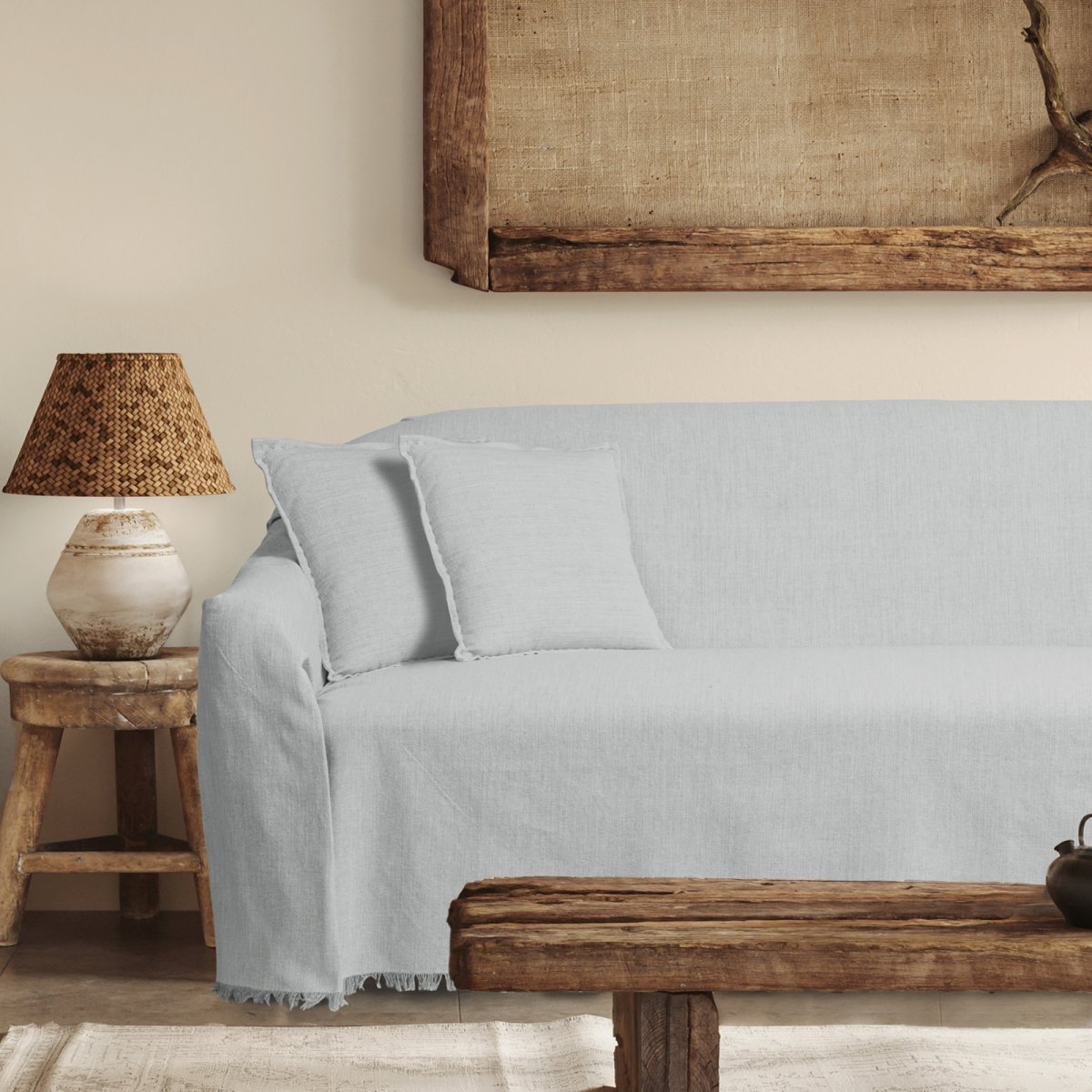 Διακοσμητικό Μαξιλάρι (40X40) Das Home 0284 Grey Λευκά Είδη Σαλονιού Μαξιλάρια Διακοσμητικά Spitishop