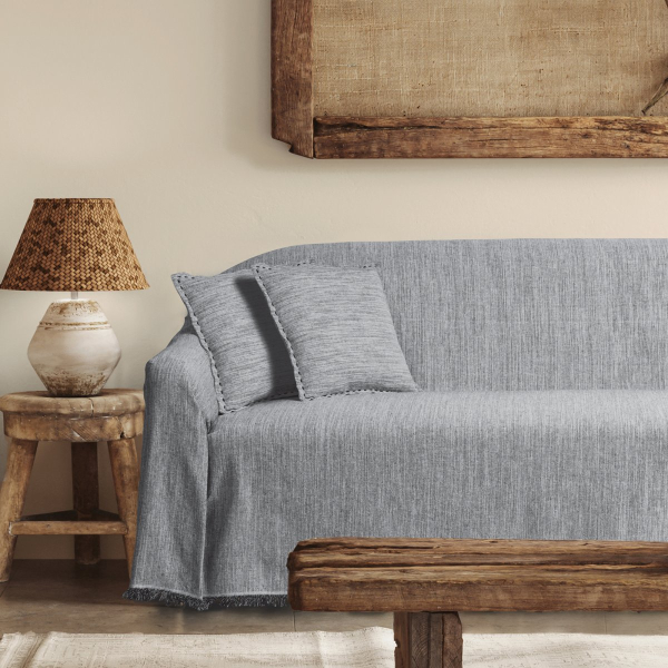Διακοσμητικό Μαξιλάρι (40x40) Das Home 0285 Black