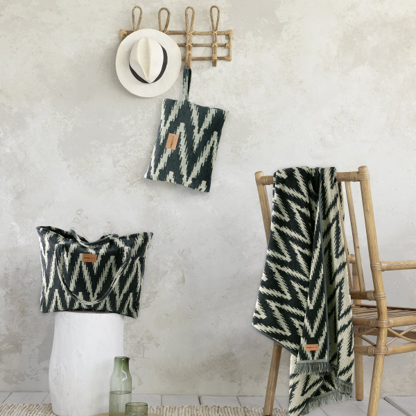 Τσάντα Θαλάσσης (46x60) Nima Chevron