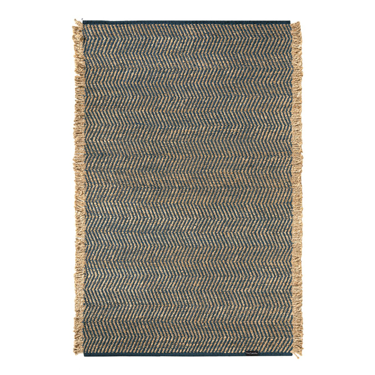 Χαλί Καλοκαιρινό (140X200) Guy Laroche Zigk Zagk Marine Home Χαλιά Σαλονιού Spitishop