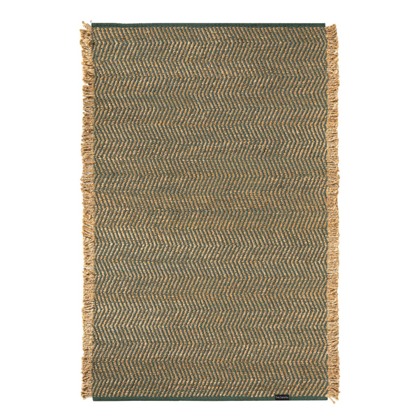Χαλί Καλοκαιρινό (140x200) Guy Laroche Zigk Zagk Olive