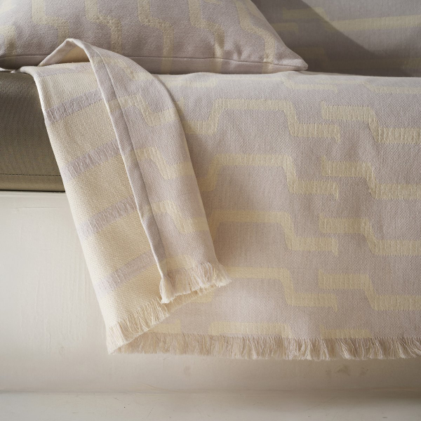 Ριχτάρι Καναπέ Τετραθέσιου (180x350) Gofis Home Clover Silver Grey 558/19