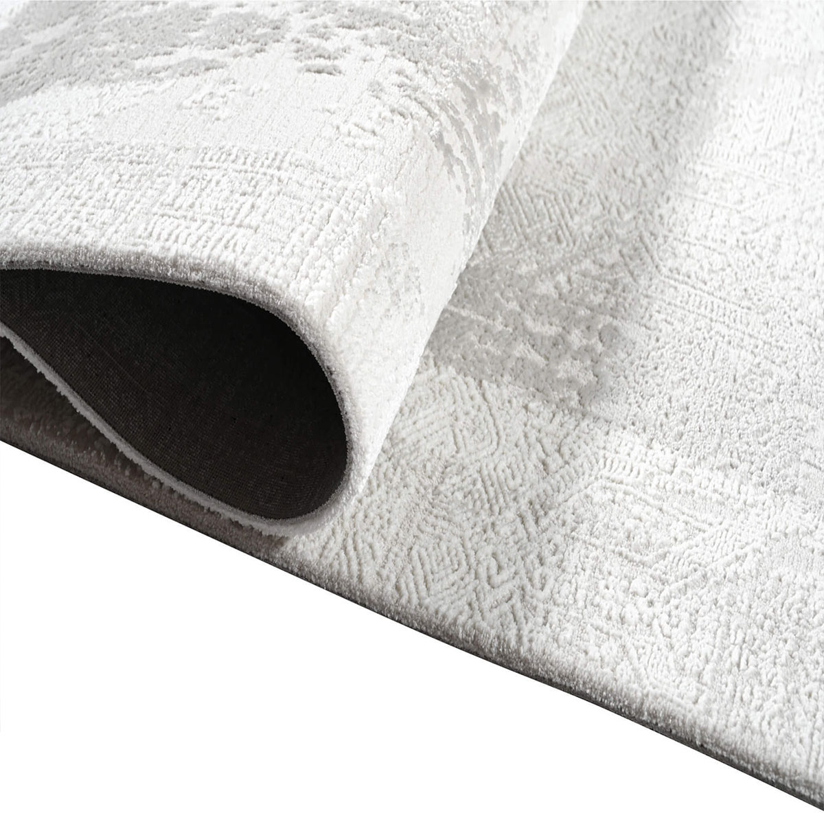 Χαλί (240X330) Polcarpet Platinum 7747 White Grey Home Χαλιά Σαλονιού Spitishop