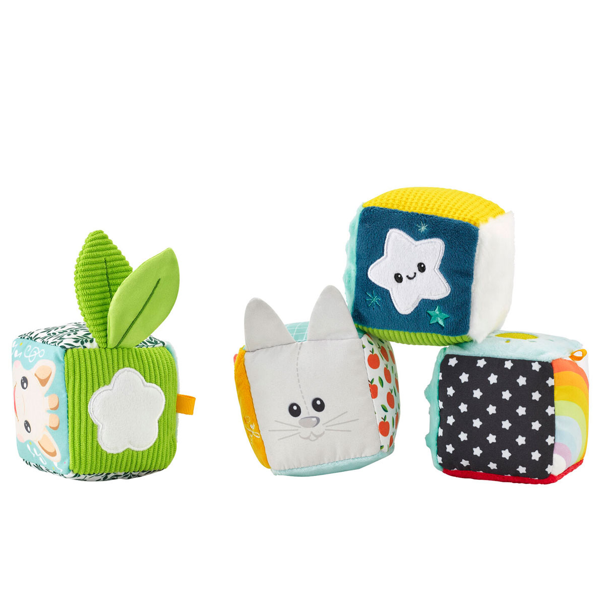 Κύβοι Δραστηριοτήτων (Σετ 4Τμχ) Sophie The Giraffe S230856 Home Παιχνίδια Spitishop