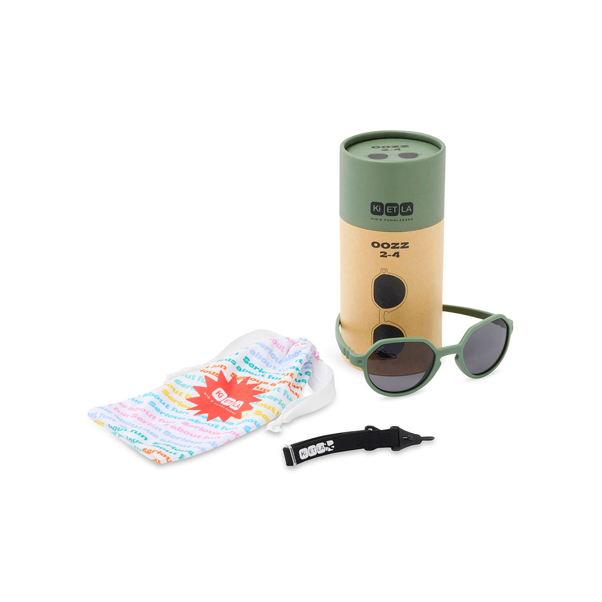 Παιδικά Γυαλιά Ηλίου (1-2 Ετών) Kietla Oozz Khaki Home Θαλάσσης Είδη Spitishop