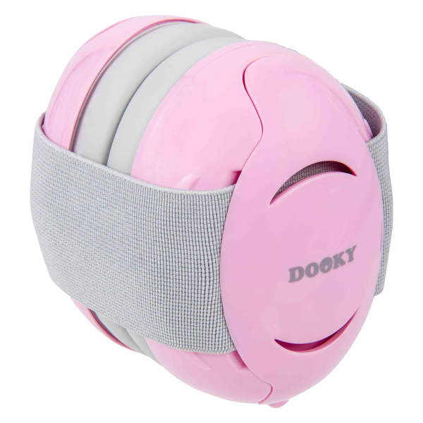 Βρεφικά Προστατευτικά Αυτιών 0-3 Μηνών Dooky Pink DK-3001101
