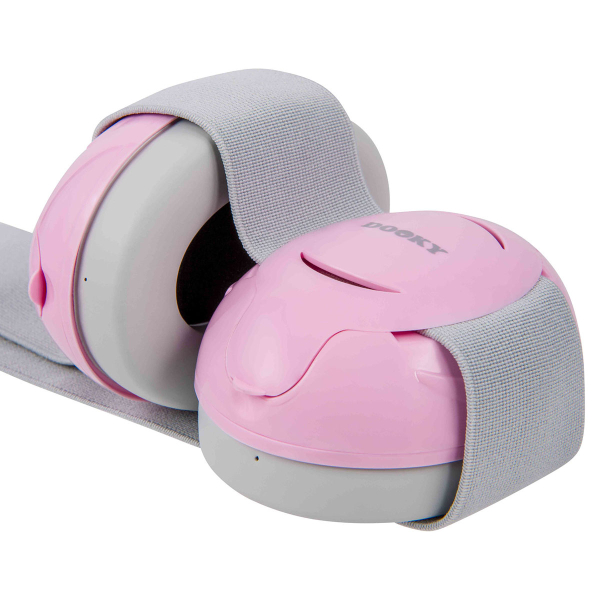 Βρεφικά Προστατευτικά Αυτιών 0-3 Μηνών Dooky Pink DK-3001101
