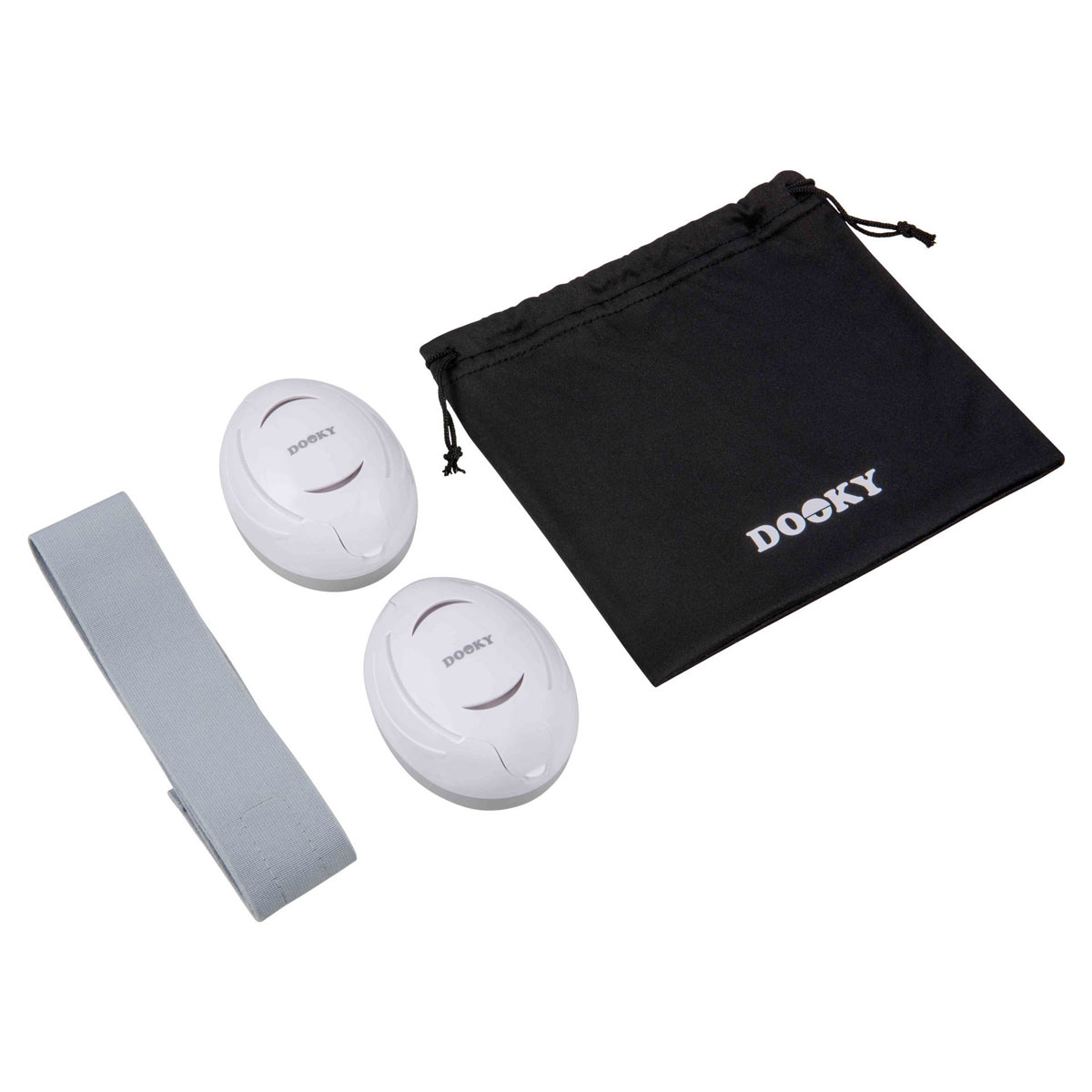 Βρεφικά Προστατευτικά Αυτιών 0-3 Μηνών Dooky White Dk-3001102 Home Είδη Ασφαλείας - Spitishop