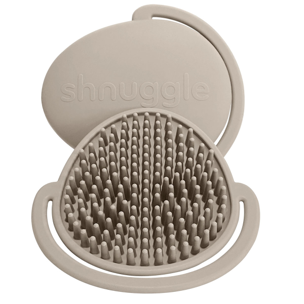 Βρεφική Βούρτσα Shnuggle Taupe SHN-BRSH-TPE