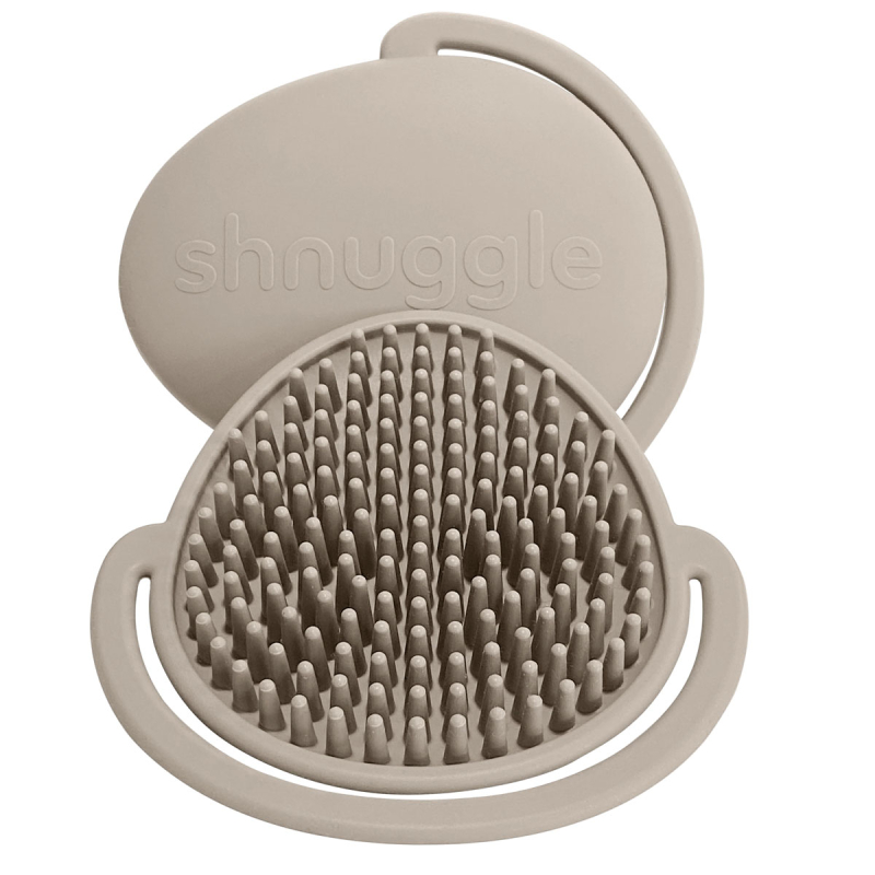 Βρεφική Βούρτσα Shnuggle Taupe SHN-BRSH-TPE