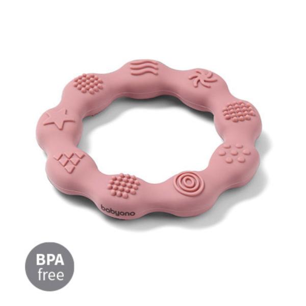Μασητικό BabyOno Pink BN825/02