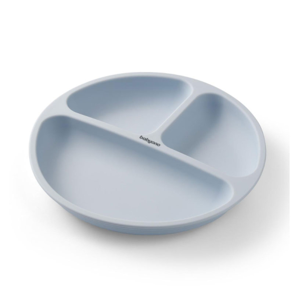 Πιάτο Με Χωρίσματα (Φ19.5x3) BabyOno Blue BN1482/01