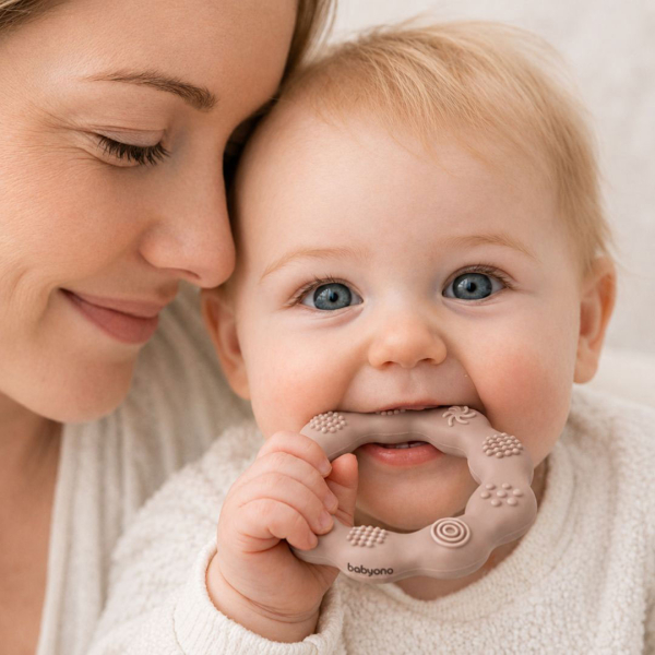 Μασητικό BabyOno Beige BN825/04