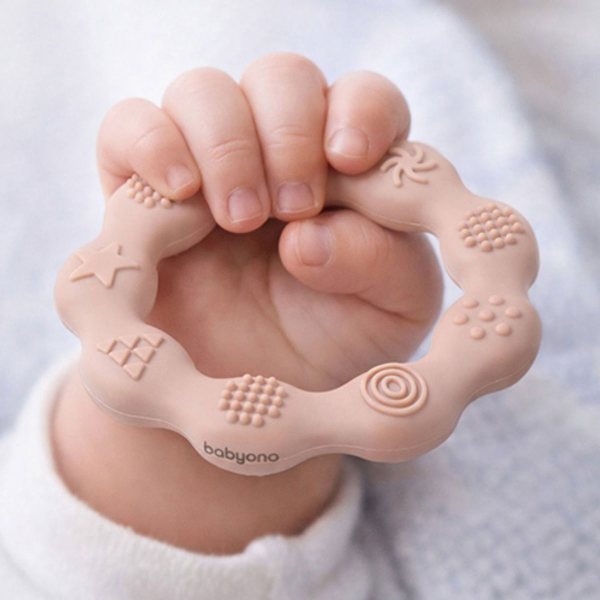 Μασητικό BabyOno Beige BN825/04