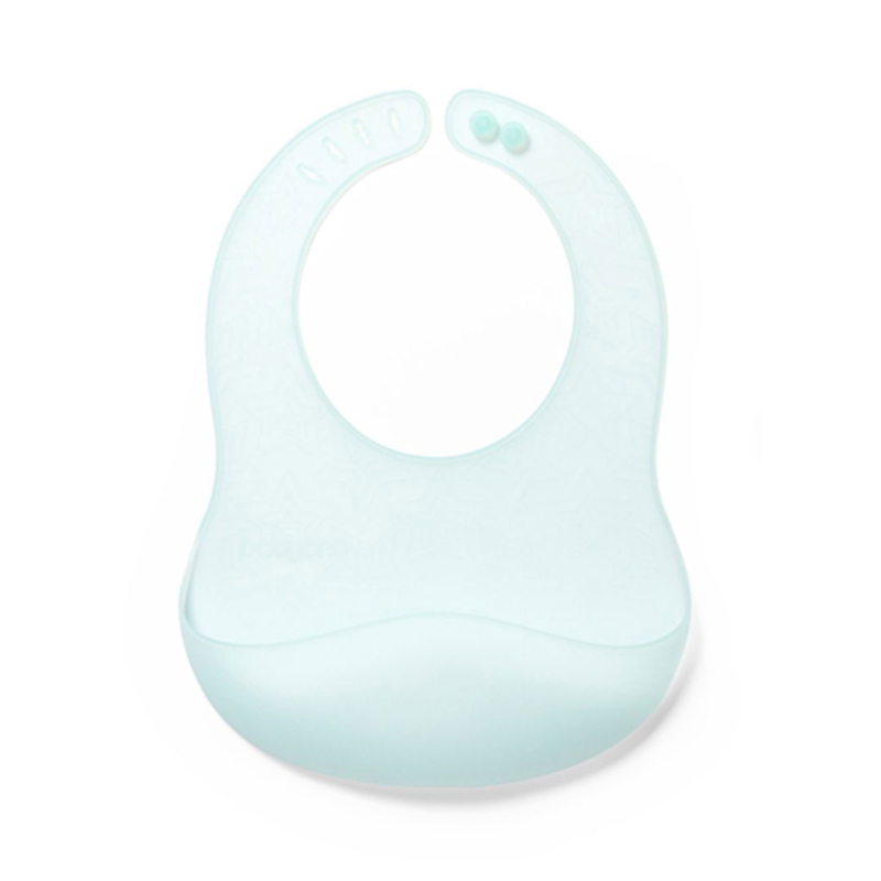 Σαλιάρα Σιλικόνης 6+ Μηνών (21x26) BabyOno Turquoise BN1598/01