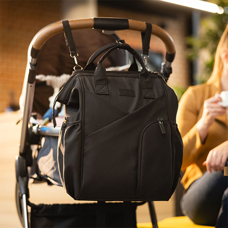 Τσάντα Αλλαξιέρα Backpack (40x27x19) BabyOno Black BN1649/01