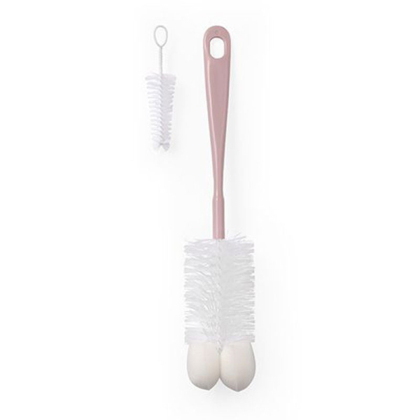 Βούρτσα Καθαρισμού Για Μπιμπερό & Θηλές BabyOno Pink BN720/05