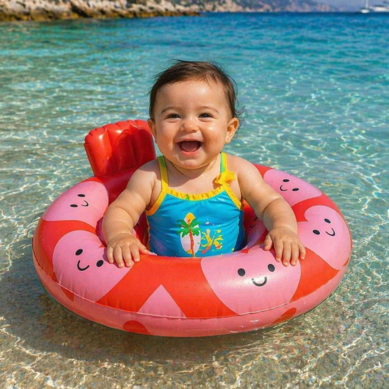 Βρεφικό Σωσίβιο (0-12 Μηνών) Swim Essentials Red Hearts