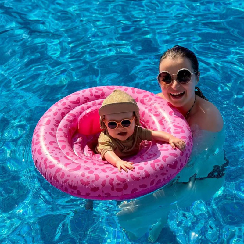 Βρεφικό Σωσίβιο (0-12 Μηνών) Swim Essentials Pink Leopard