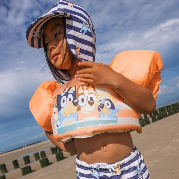Μπρατσάκια Με Σωσίβιο (2-6 Ετών) Swim Essentials Orange Bluey