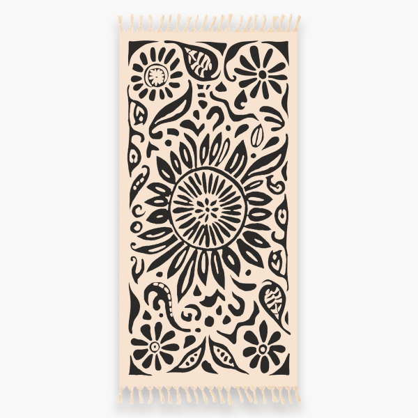 Πετσέτα Θαλάσσης (80x160) Nef-Nef Homeware Hazard Ecru