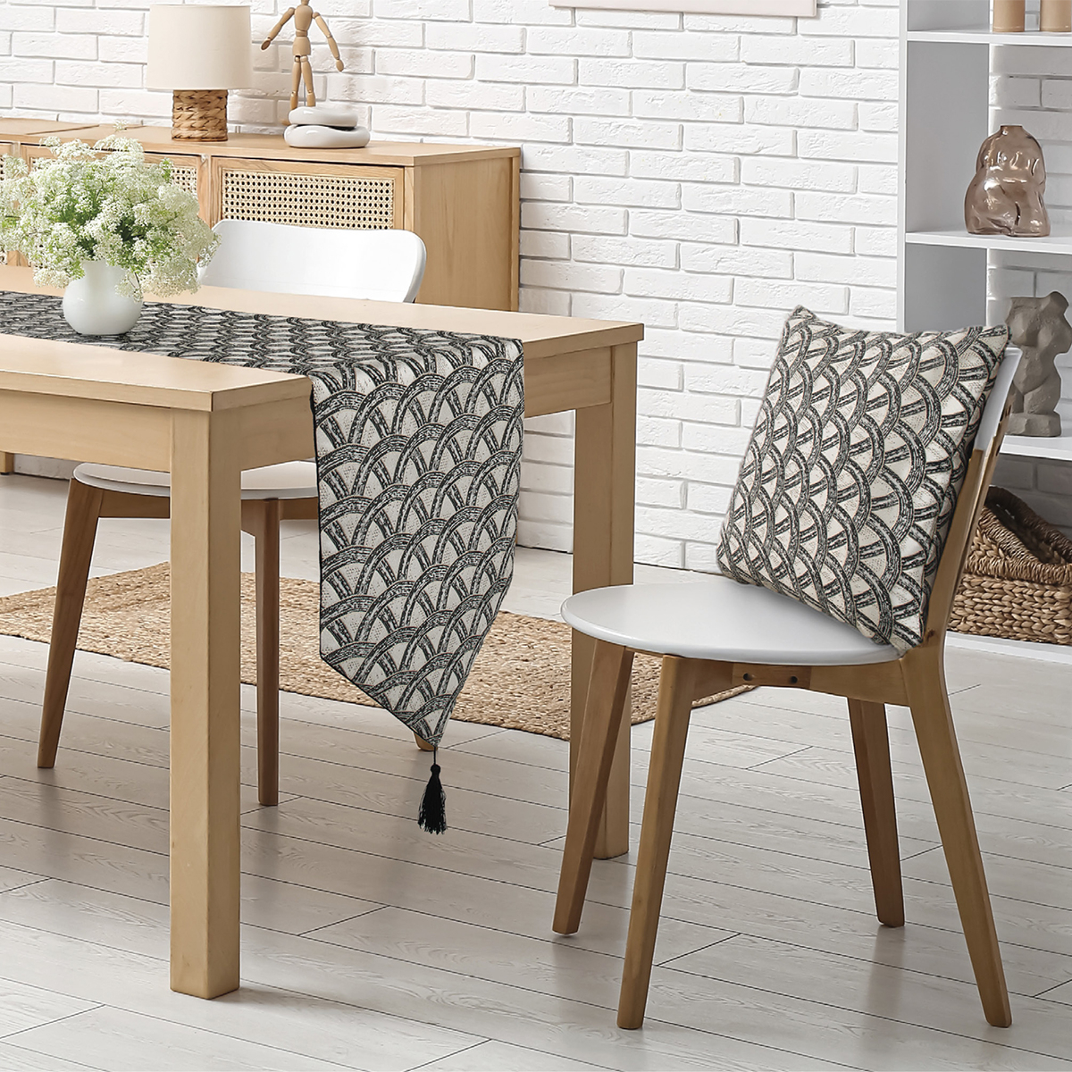 Τραβέρσα (35X180) Whitegg Tr20-1 Home Λευκά Είδη Κουζίνας & Τραπεζαρίας Τραβέρσες Σαλονιού Spitishop
