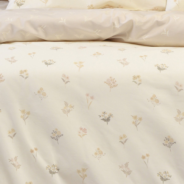 Παπλωματοθήκη Υπέρδιπλη (225x245) 2 Όψεων Melinen Ultra Line Melinen Spring Beige
