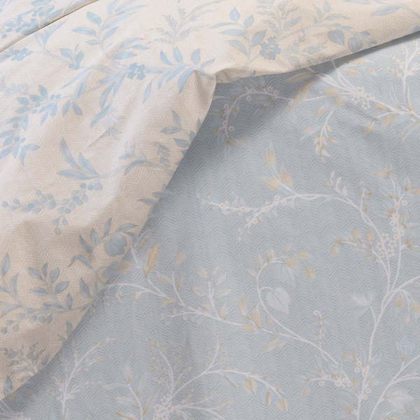 Παπλωματοθήκη Μονή (165x245) 2 Όψεων Melinen Casual Line Sienna Blue