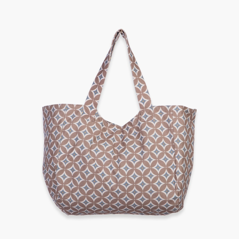Τσάντα Θαλάσσης (41x24x39) Nef-Nef Homeware Sparkle Brown
