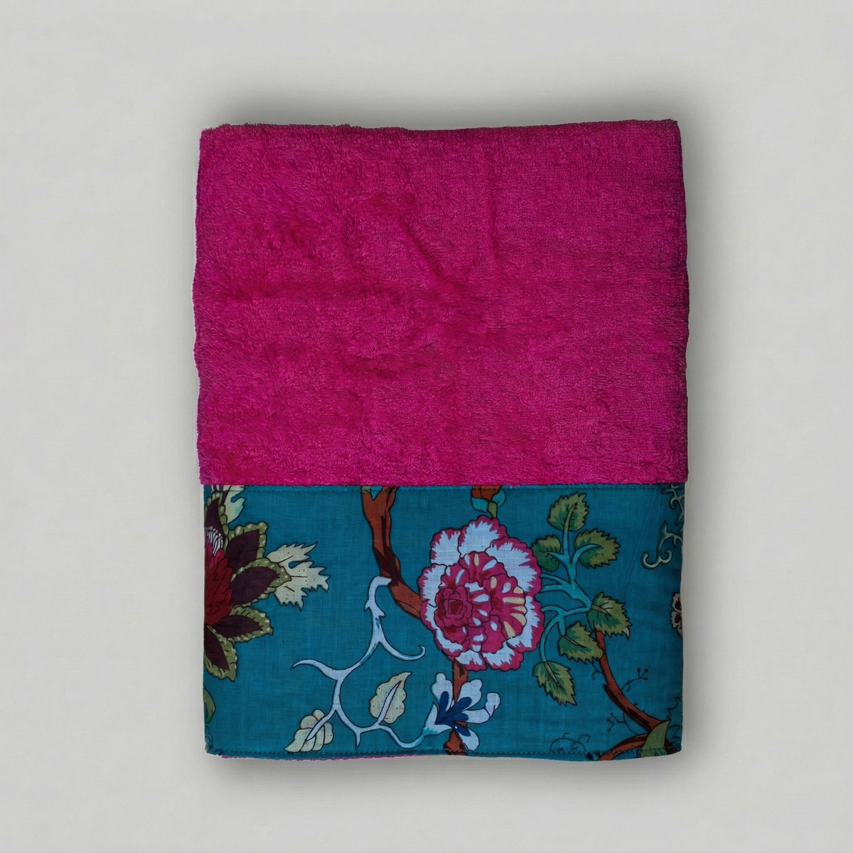 Πετσέτα Προσώπου (50X100) White Fabric Arlette Pink 600Gsm Home Λευκά Είδη Μπάνιου Πετσέτες Spitishop