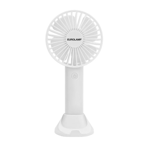 Ανεμιστηράκι Χειρός/Επιτραπέζιο USB 3W Eurolamp 300-20549