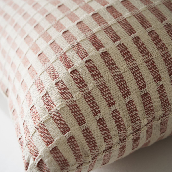 Διακοσμητική Μαξιλαροθήκη (43x43) Gofis Home Elysia Silver Dusty Rust 531/02