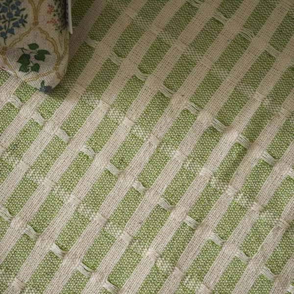 Ριχτάρι Πολυθρόνας (180x180) Gofis Home Elysia Silver Garden Green 531/18